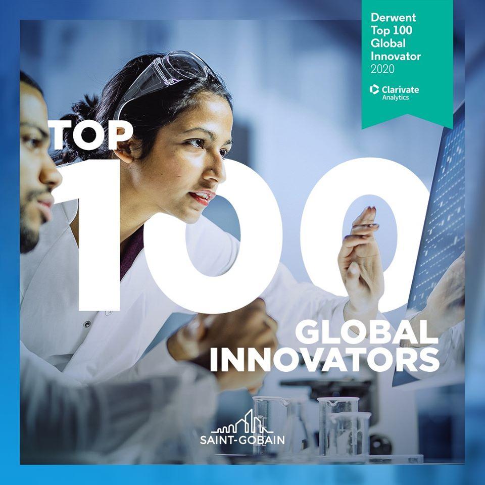 Saint-Gobain among world’s top 100 most innovative companies for ninth consecutive year