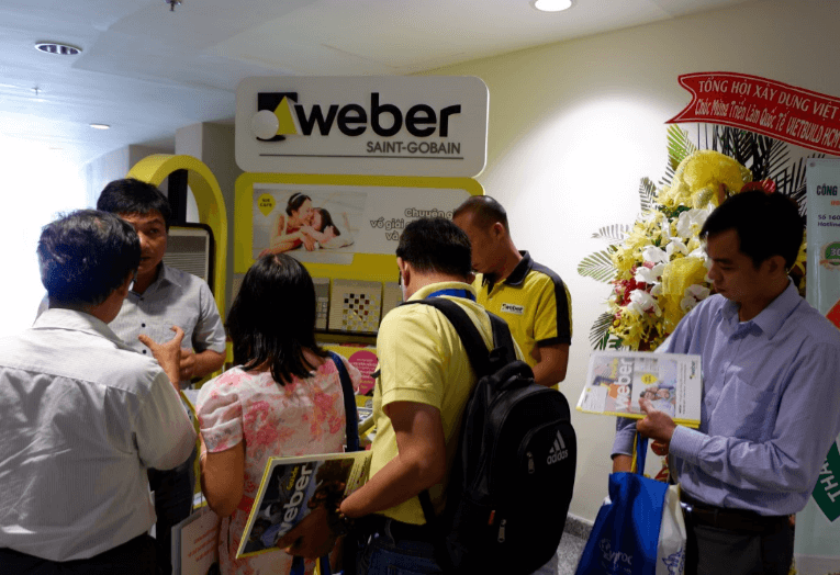 Weber tham gia Vietbuild 2018